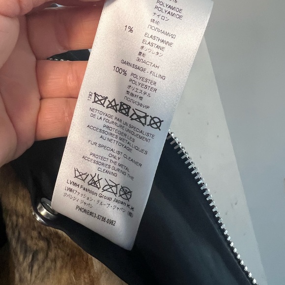 Givenchy rabbit fur lined men bomber  jacket - Picture 11 of 13